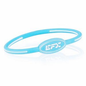 EFXリストバンドオーバル Blue&White