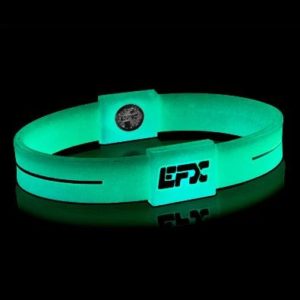 EFXリストバンドスポーツ Green&White Glow